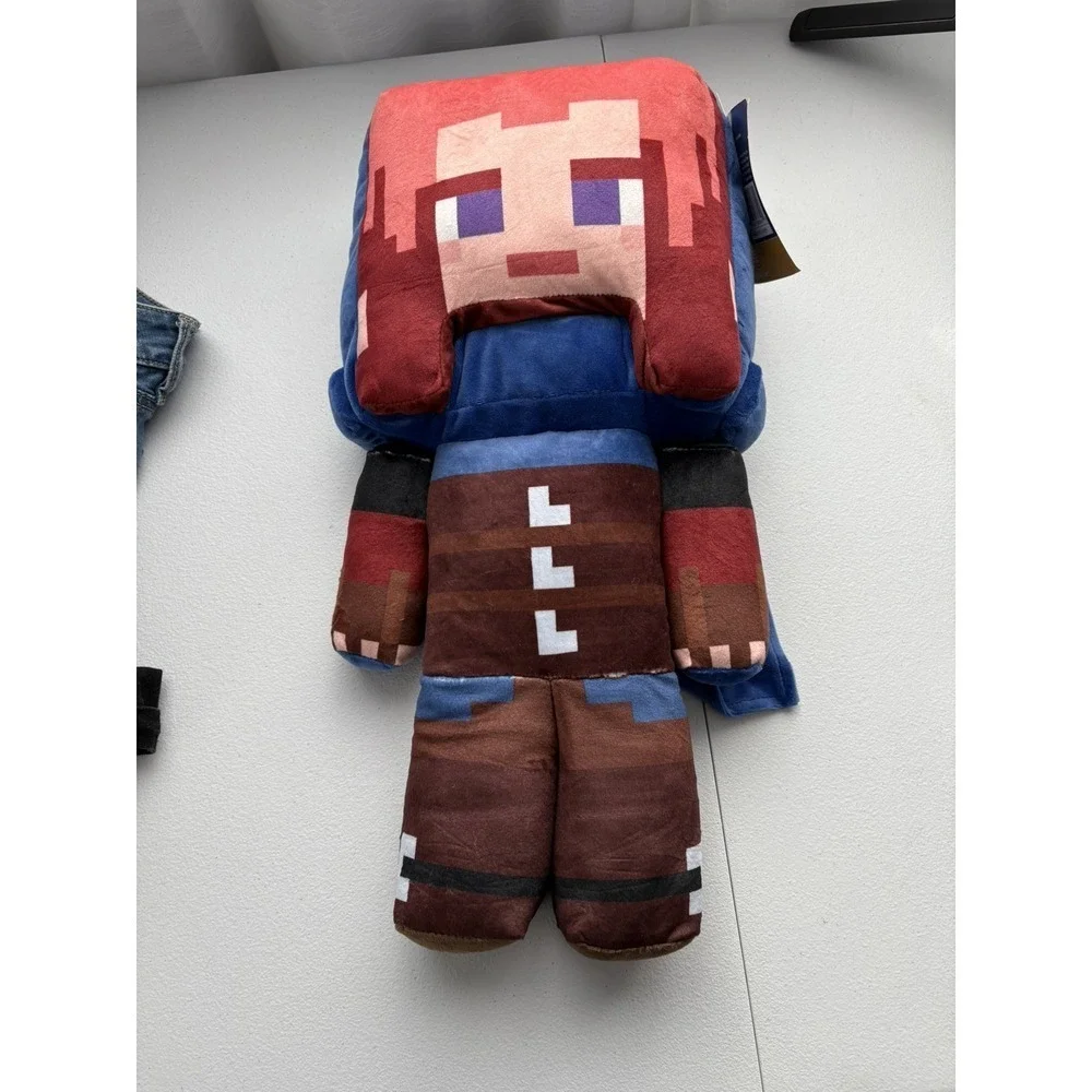 Minecraft legends Ranger Pillow plush Video Game 19 Inch Stuffed‎ MoJang NWT